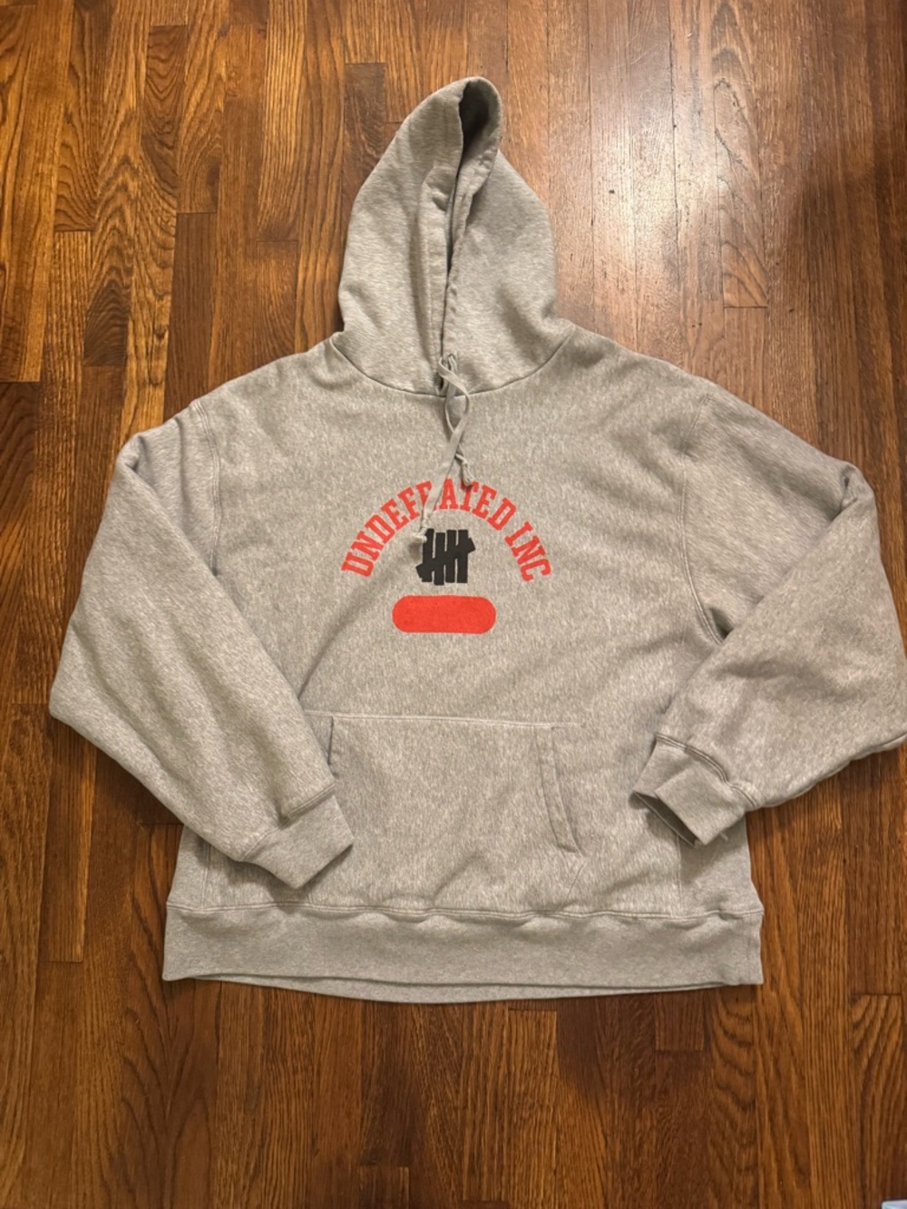Undefeated 2ply logo hoodie size XXL